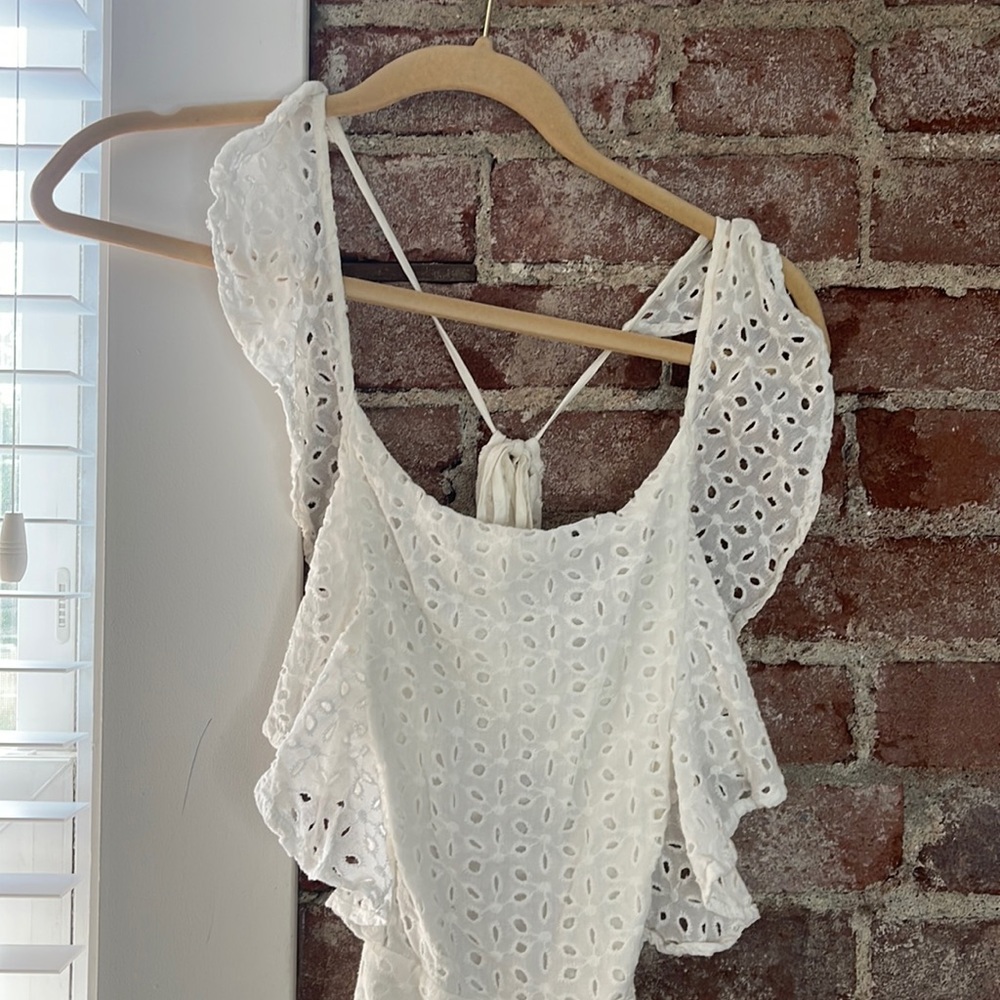 Open back romper